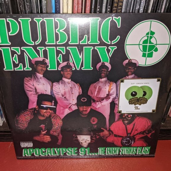 Public Enemy Apocalypse 91... The Enemy Strikes Black 2-LP ~ Colored Vinyl ~New! - Picture 2 of 2